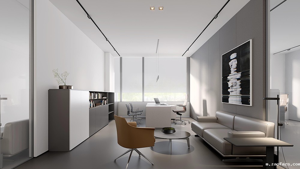 1200平米企业总部必威登录首页大全官网效果图