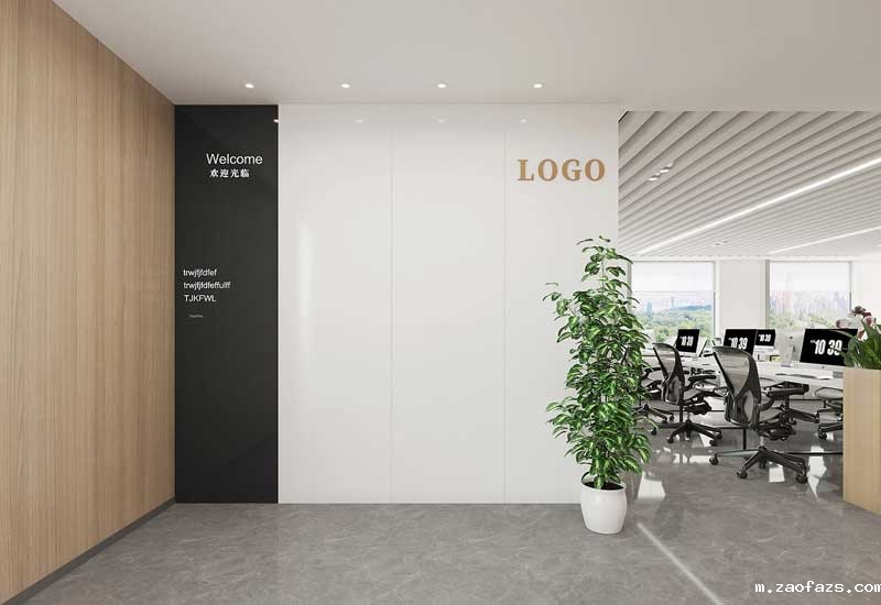 235平米郑州必威登录首页大全官网施工效果图