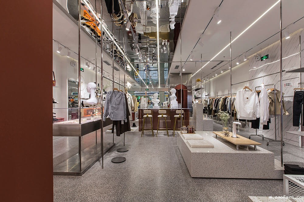 180平米郑州服装店面装修设计效果图