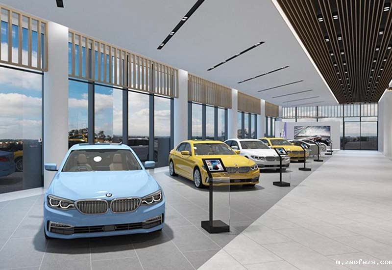 3200平米汽车展厅装修设计效果图