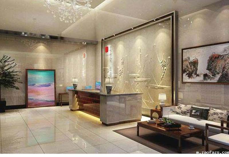 特色商务酒店装修设计效果图