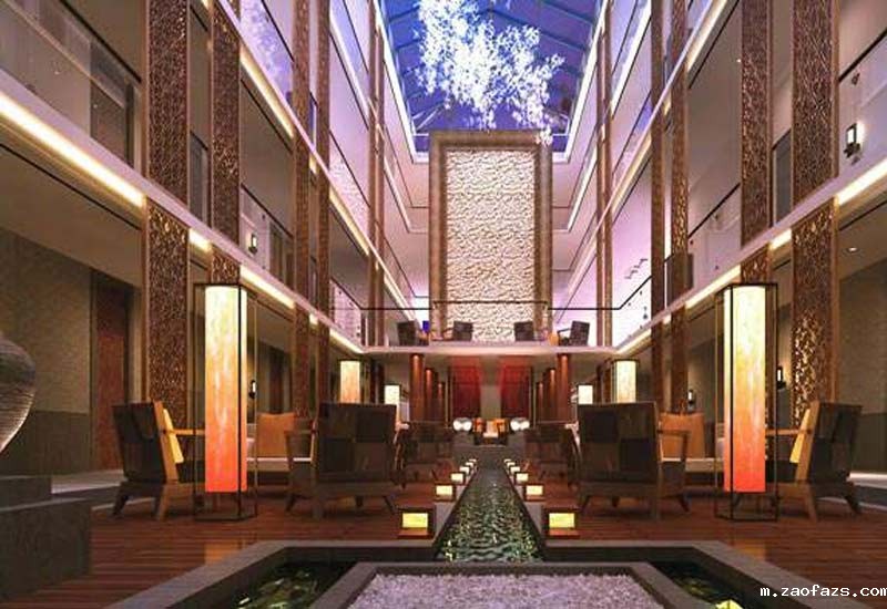 特色度假酒店装修设计效果图
