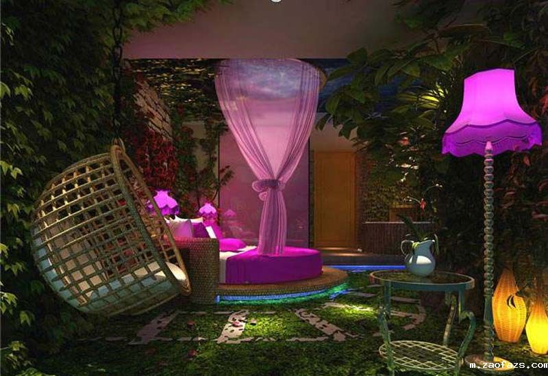 情侣主题酒店装修设计效果图