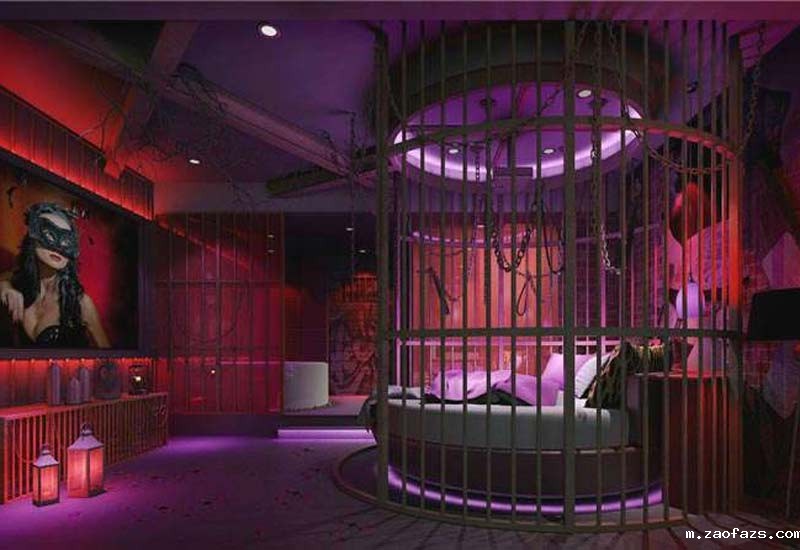 情侣影院酒店装修设计效果图