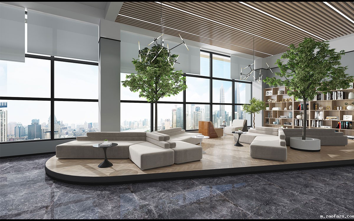 300平米电子商务公司必威登录首页大全官网效果图