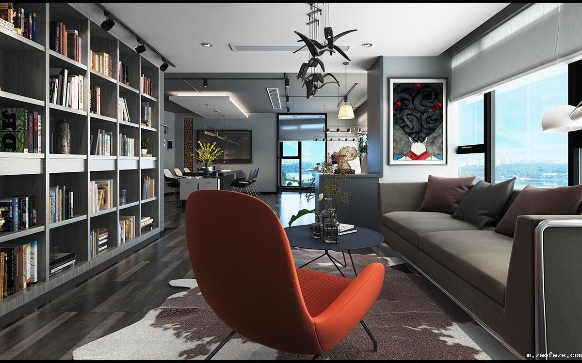 210平米郑州办公室装修设计效果图