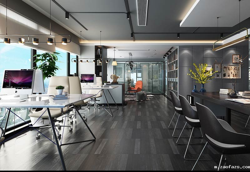 210平米郑州办公室装修设计效果图