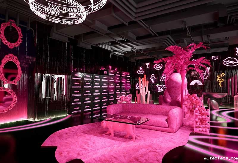 85平米郑州直播间设计效果图