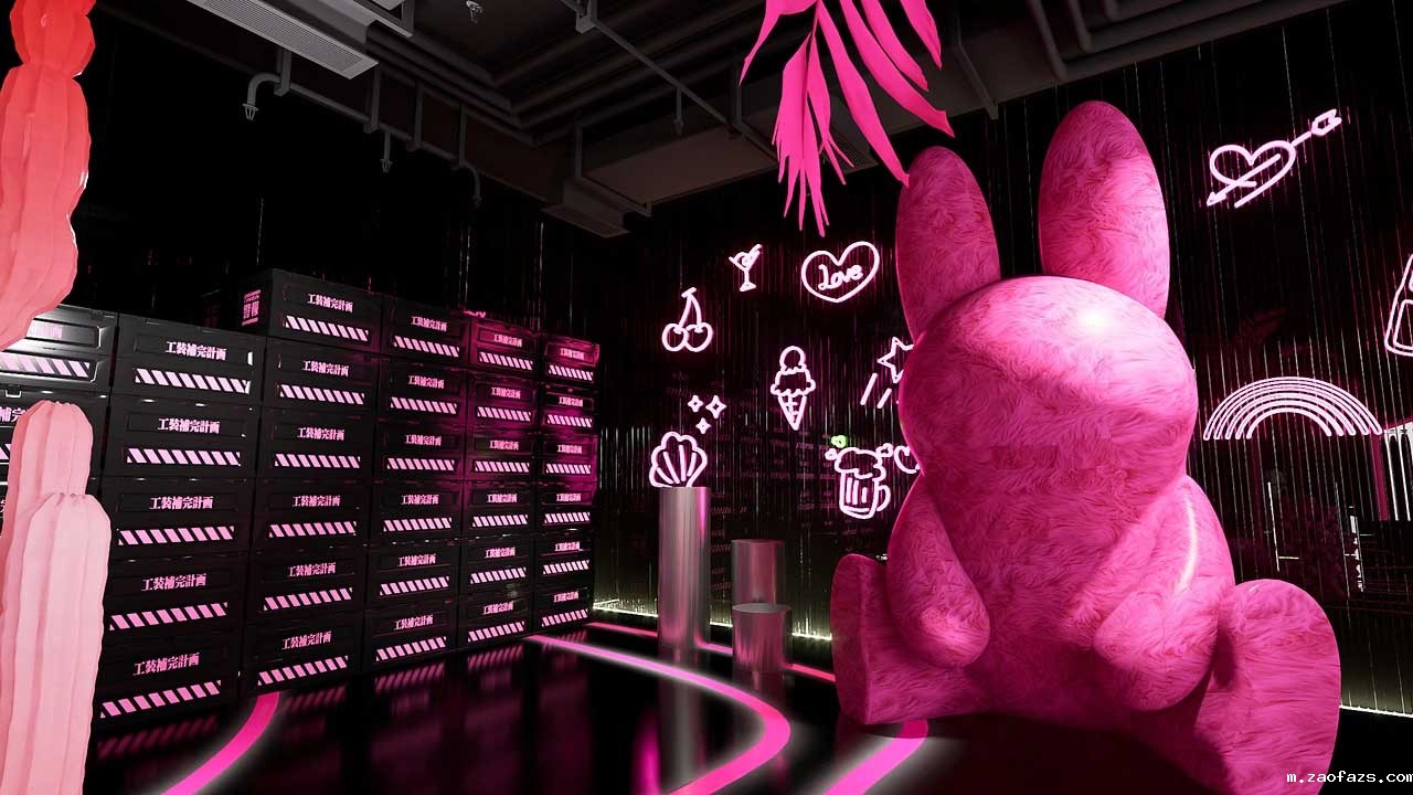 85平米郑州直播间设计效果图