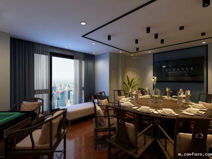 240平米私家菜馆装修效果图