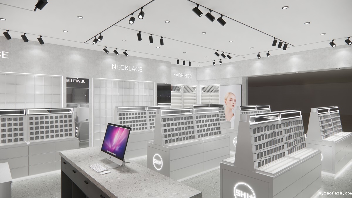 35平米饰品首饰店装修设计效果图