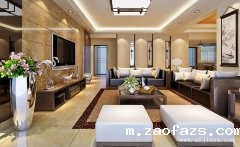 温馨舒适的新中式风格大户型装修效果图