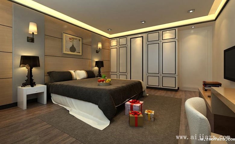 素净简约的现代风格大户型装修效果图