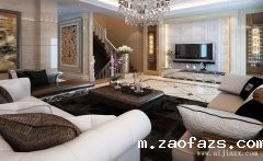 豪华大气的欧式风格别墅装修效果图