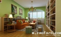 舒适的田园风格小户型装修效果图