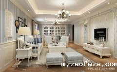 简洁素净的地中海风格装修效果图