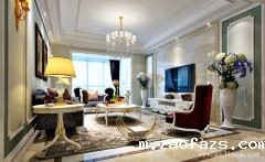 简欧风格大户型装修效果图