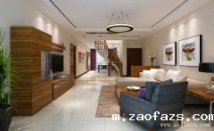 现代风格跃式户型装修效果图