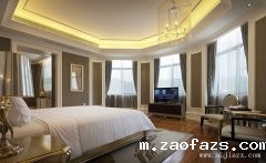 欧式风格别墅主卧室装修效果图