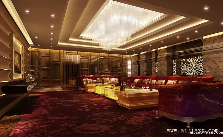 最热门的豪华的KTV装修效果图