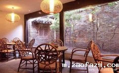 古朴自然的茶楼装修效果图