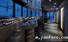 深色的主题餐馆装修效果图