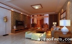 简单的新中式风格小户型装修效果图