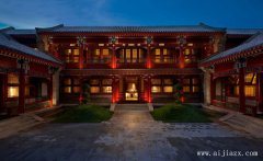 豪华的郑州中式风格酒店装修效果图