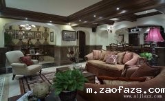 美式风格大户型装修效果图