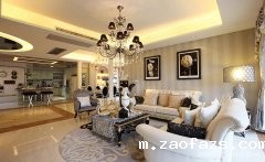 精致华丽的简欧风格大户型装修效果图