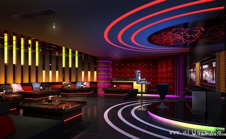 郑州最新潮的时尚KTV装修效果图