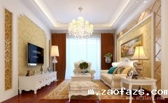低调奢华的优雅简欧风格一居室装修效果图