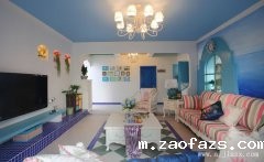 优雅迷人的个性地中海风格一居室装修效果图