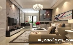 温馨舒适的新中式风格大户型装修效果图