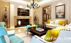 最新的三居室混搭风格装修效果图