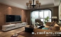 质朴雅逸的美式田园风格客餐厅装修效果图