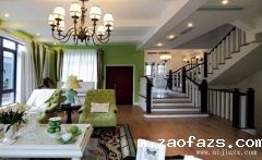 郑州127平米个性现代风格复式楼装修效果