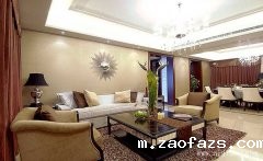 全开放式的纯美简欧风格大户型装修效果图