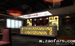 古香古色的古雅意境茶楼装修效果图