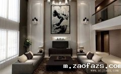 385平米高贵典雅的简约欧式风格双层别墅装修效