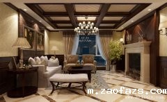 280平米开阔大气的怀旧美式风格超大户型装修效