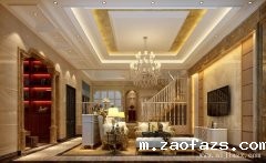 雍容华美的白色欧式风格别墅装修效果图