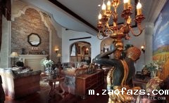 郑州复古情调美式风格超大户型装修效果